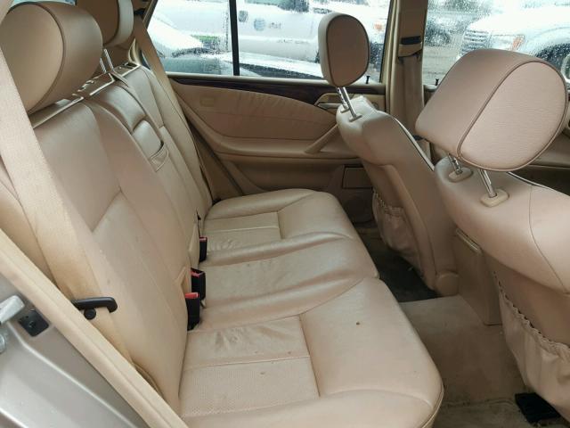 WDBJH65J2YB018967 - 2000 MERCEDES-BENZ E 320 BEIGE photo 6