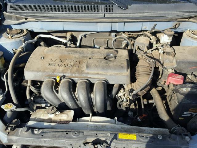 2T1KR32E74C268919 - 2004 TOYOTA MATRIX BLUE photo 7