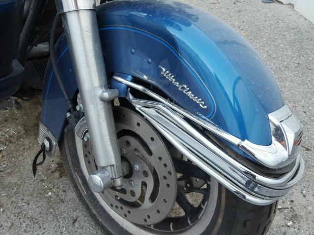 1HD1FCW156Y660581 - 2006 HARLEY-DAVIDSON FLHTCUI BLUE photo 10
