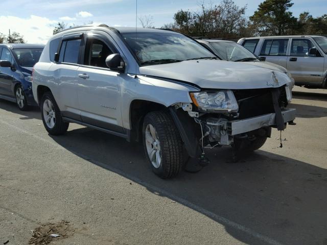 1C4NJDBB0DD253892 - 2013 JEEP COMPASS SP SILVER photo 1