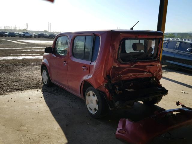 JN8AZ2KR3AT165966 - 2010 NISSAN CUBE BASE RED photo 3