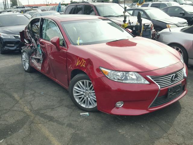 JTHBK1GG4E2095488 - 2014 LEXUS ES 350 RED photo 1