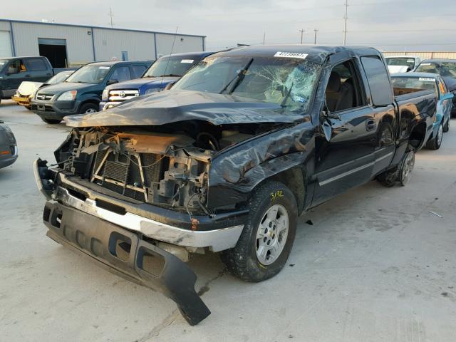 1GCEC19T77Z116527 - 2007 CHEVROLET SILVERADO BLACK photo 2