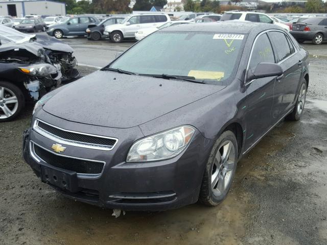 1G1ZC5E05A4164206 - 2010 CHEVROLET MALIBU 1LT 灰色 照片 2