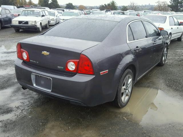 1G1ZC5E05A4164206 - 2010 CHEVROLET MALIBU 1LT 灰色 照片 4