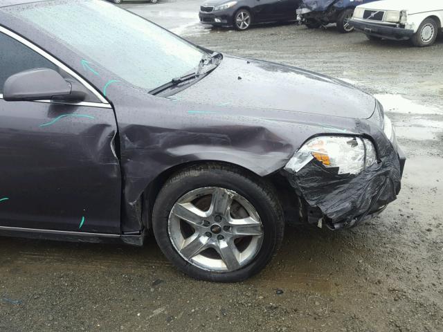 1G1ZC5E05A4164206 - 2010 CHEVROLET MALIBU 1LT 灰色 照片 9