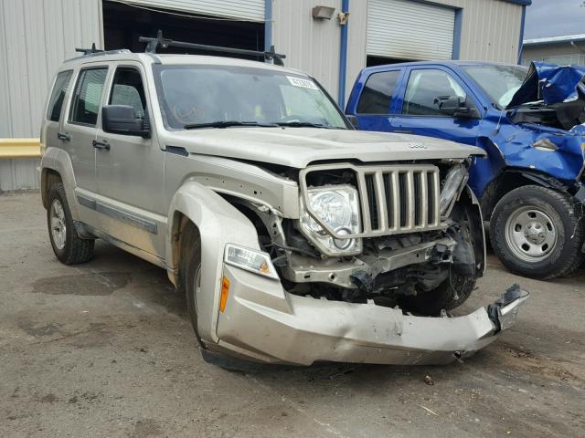 1J4PN2GK6BW591853 - 2011 JEEP LIBERTY SP TAN photo 1