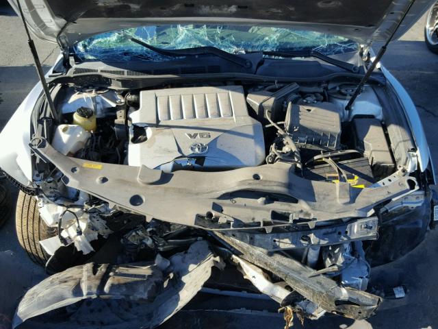 4T1BK46K87U041798 - 2007 TOYOTA CAMRY NEW SILVER photo 7