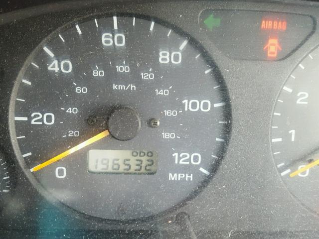 JF1SF6559WH761723 - 1998 SUBARU FORESTER S GREEN photo 8