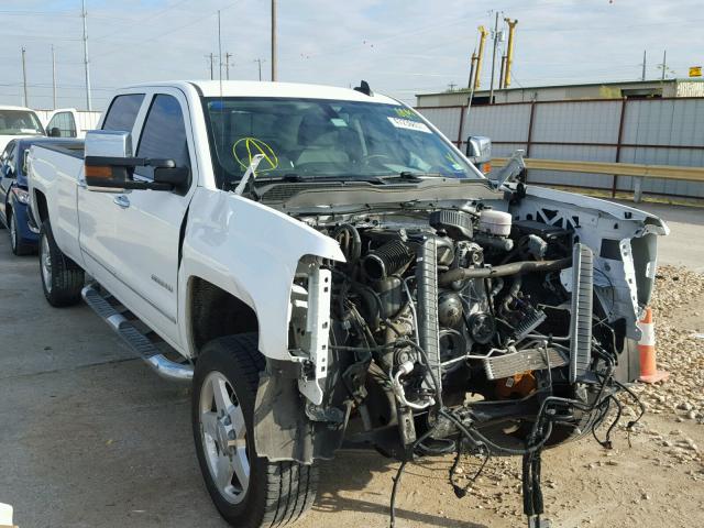 1GC1KWEG1FF652364 - 2015 CHEVROLET SILVERADO WHITE photo 1