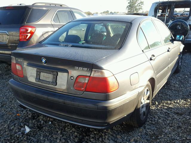 WBAAN37461ND47790 - 2001 BMW 325 I BLUE photo 4