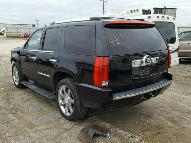 1GYFK63818R142819 - 2008 CADILLAC ESCALADE L BLACK photo 3