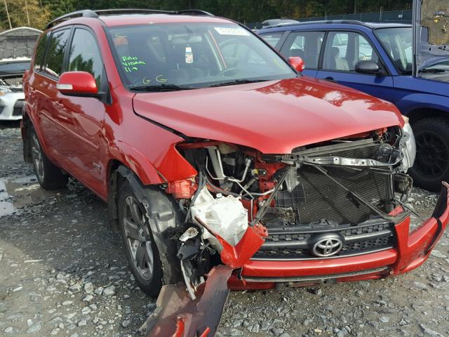 JTMRF4DV4B5042826 - 2011 TOYOTA RAV4 SPORT RED photo 1