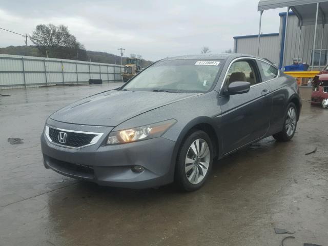 1HGCS1B76AA003523 - 2010 HONDA ACCORD EX GRAY photo 2