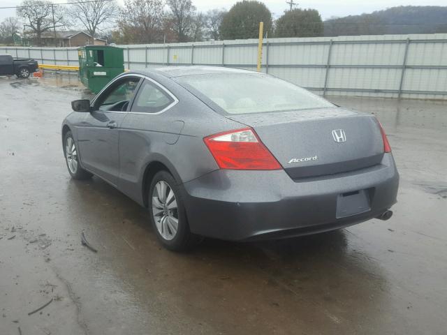 1HGCS1B76AA003523 - 2010 HONDA ACCORD EX GRAY photo 3