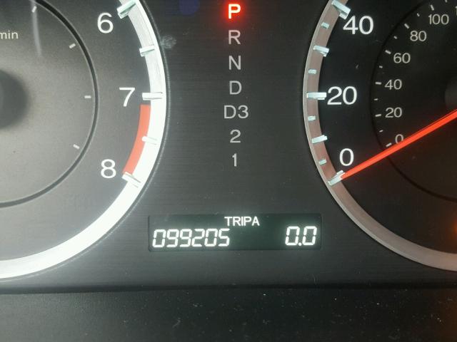 1HGCS1B76AA003523 - 2010 HONDA ACCORD EX GRAY photo 8