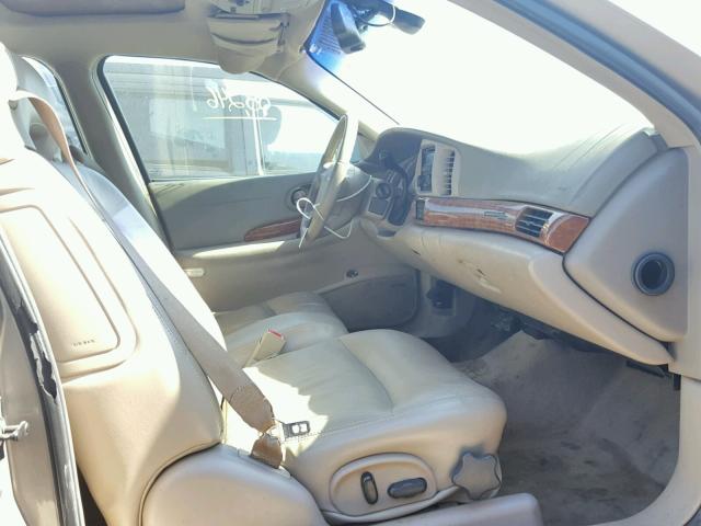 1G4HR54K42U137578 - 2002 BUICK LESABRE LI BEIGE photo 5