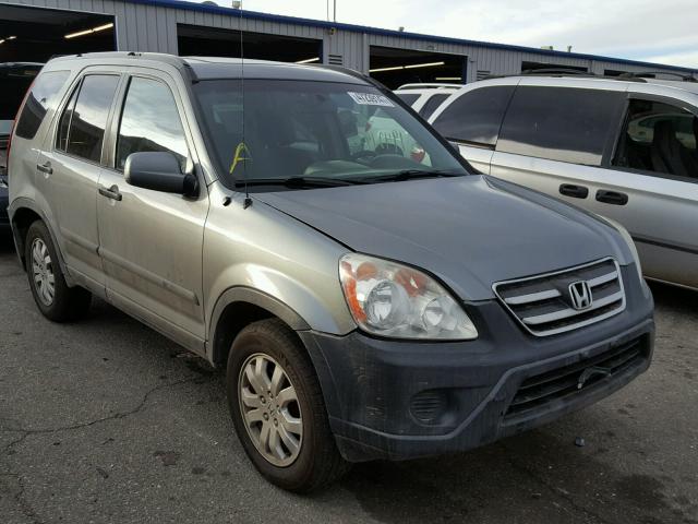 SHSRD77836U429121 - 2006 HONDA CR-V EX CHARCOAL photo 1