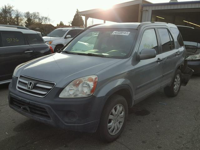 SHSRD77836U429121 - 2006 HONDA CR-V EX CHARCOAL photo 2