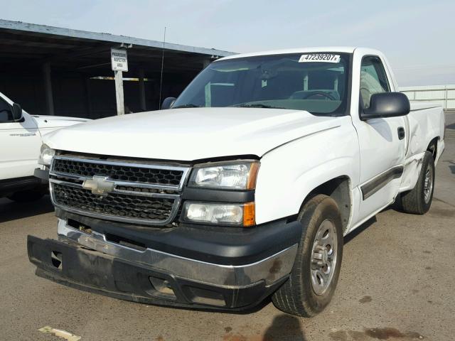 3GCEC14V07G163214 - 2007 CHEVROLET SILVERADO WHITE photo 2