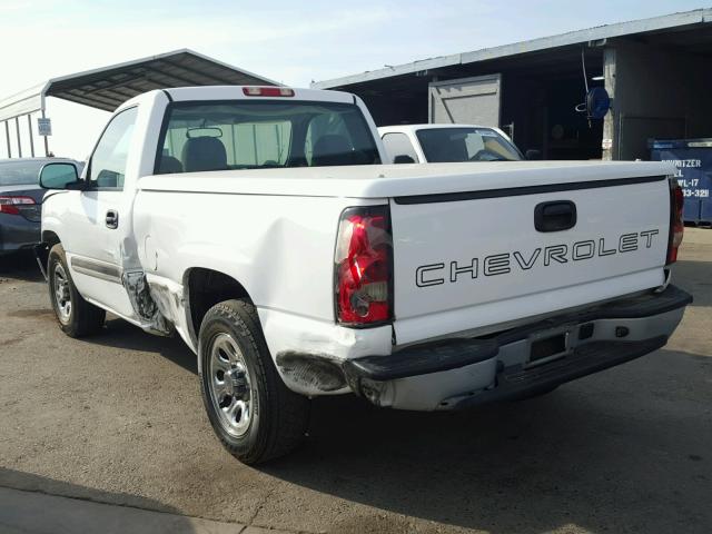 3GCEC14V07G163214 - 2007 CHEVROLET SILVERADO WHITE photo 3