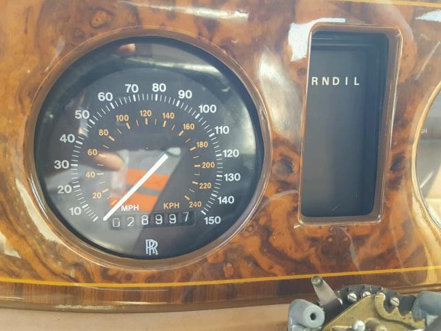 SCAZN02D7LCX33200 - 1990 ROLLS-ROYCE SILVER SPU TAN photo 8