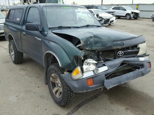 4TAPM62N5XZ517567 - 1999 TOYOTA TACOMA GREEN photo 1