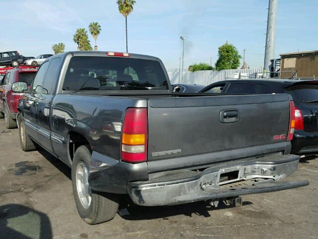 1GTEC19T61Z130457 - 2001 GMC NEW SIERRA GRAY photo 3