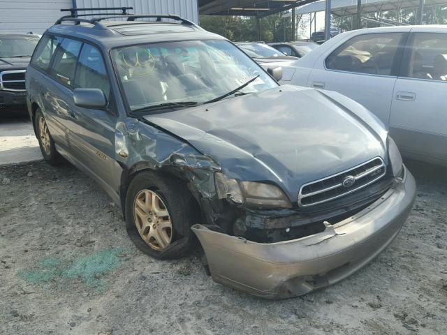 4S3BH806417636515 - 2001 SUBARU LEGACY OUT GREEN photo 1