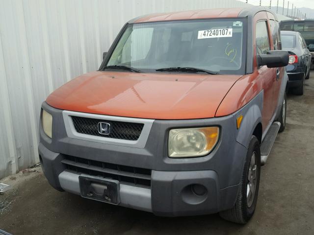 5J6YH28543L020952 - 2003 HONDA ELEMENT EX ORANGE photo 2