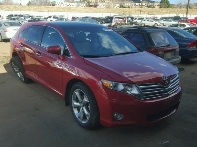 4T3BK3BB5BU061801 - 2011 TOYOTA VENZA BASE RED photo 1