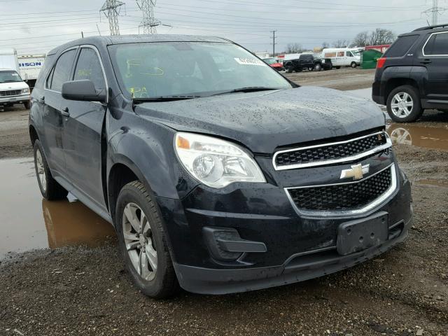 2CNALBEC1B6460414 - 2011 CHEVROLET EQUINOX LS BLACK photo 1