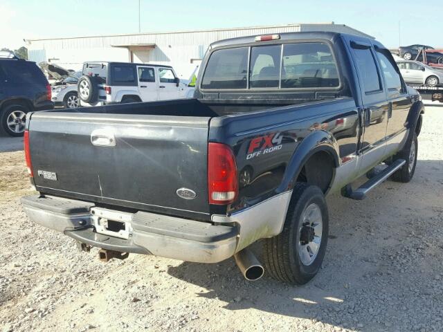 1FTNW21P64EB89144 - 2004 FORD F250 SUPER SILVER photo 4