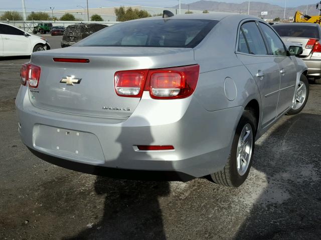 1G11B5SLXFF240920 - 2015 CHEVROLET MALIBU LS 银色 照片 4