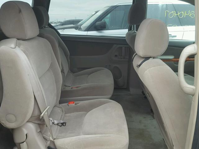 5TDZA22CX6S430101 - 2006 TOYOTA SIENNA XLE BEIGE photo 6