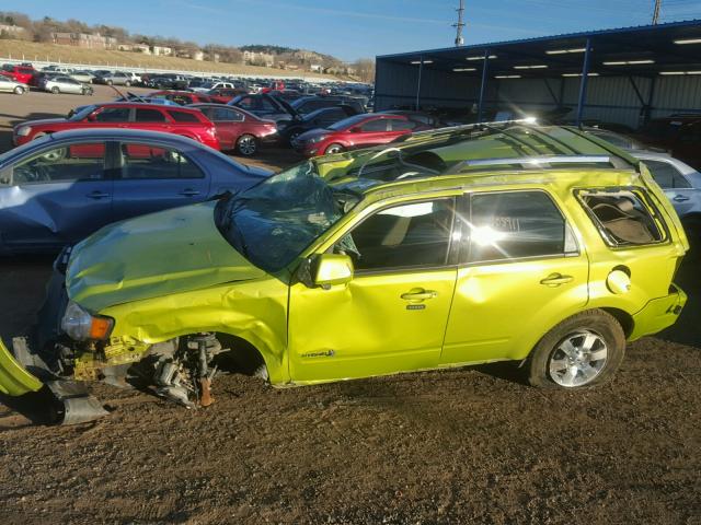 1FMCU5K34BKC63388 - 2011 FORD ESCAPE HYB GREEN photo 9