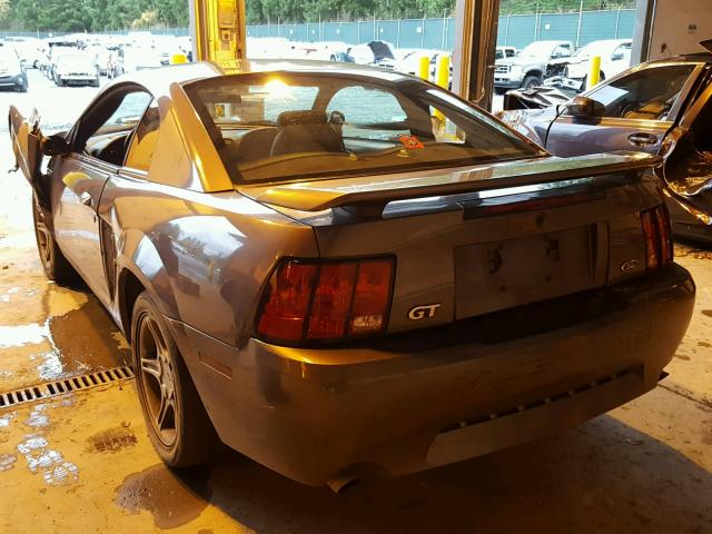 1FAFP42X13F332284 - 2003 FORD MUSTANG GT GRAY photo 3