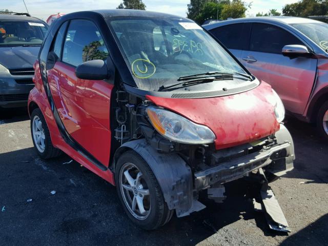 WMEEJ3BA7DK583026 - 2013 SMART FORTWO PUR RED photo 1