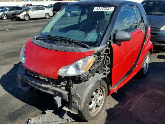 WMEEJ3BA7DK583026 - 2013 SMART FORTWO PUR RED photo 2