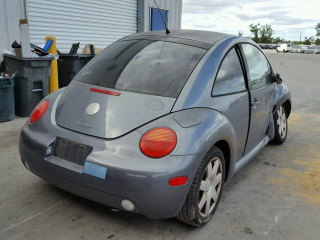 3VWDD21C02M444552 - 2002 VOLKSWAGEN NEW BEETLE 银色 照片 4