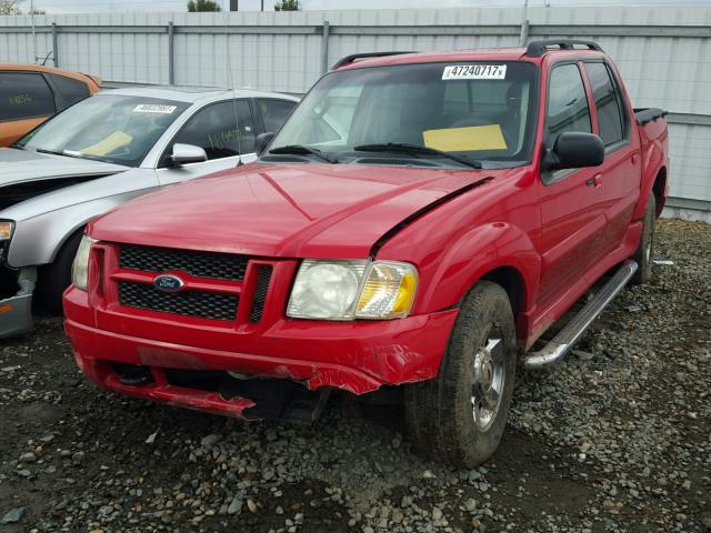 1FMDU77K25UA39691 - 2005 FORD EXPLORER S RED photo 2