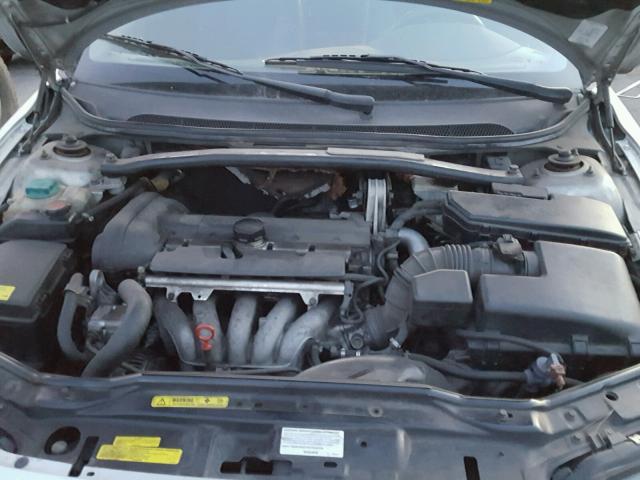 YV1SW64A242403995 - 2004 VOLVO V70 SILVER photo 7