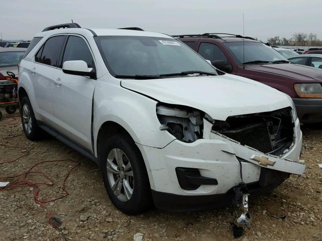 2GNFLEEK8D6256710 - 2013 CHEVROLET EQUINOX LT WHITE photo 1