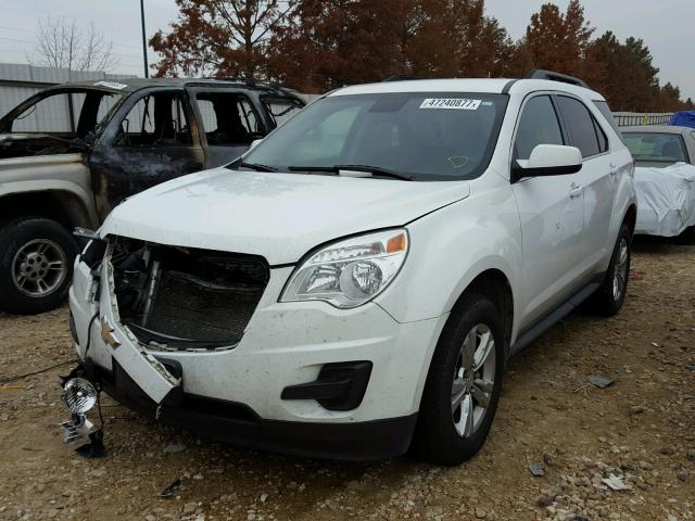 2GNFLEEK8D6256710 - 2013 CHEVROLET EQUINOX LT WHITE photo 2