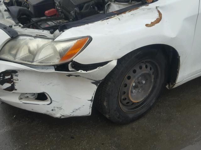 4T1BE46K47U558068 - 2007 TOYOTA CAMRY NEW WHITE photo 9