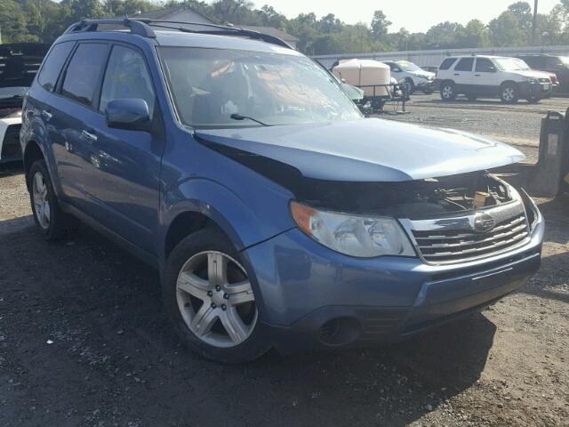 JF2SH6CC9AH749877 - 2010 SUBARU FORESTER 2 BLUE photo 1