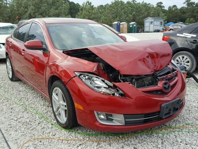 1YVHP82B895M23558 - 2009 MAZDA 6 S BURGUNDY photo 1