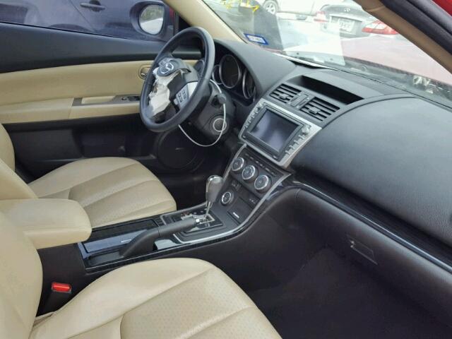 1YVHP82B895M23558 - 2009 MAZDA 6 S Bordo foto 5