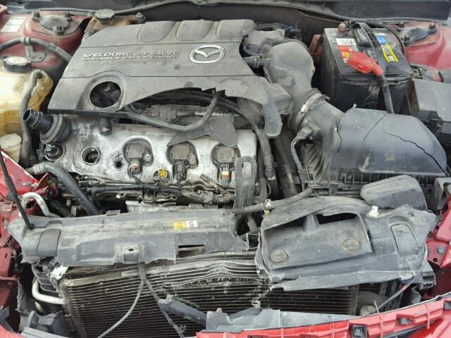 1YVHP82B895M23558 - 2009 MAZDA 6 S Bordo foto 7