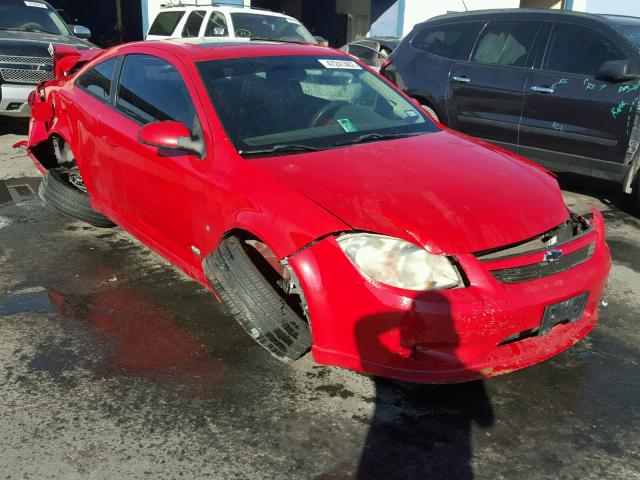 1G1AP14P277135181 - 2007 CHEVROLET COBALT SS RED photo 1